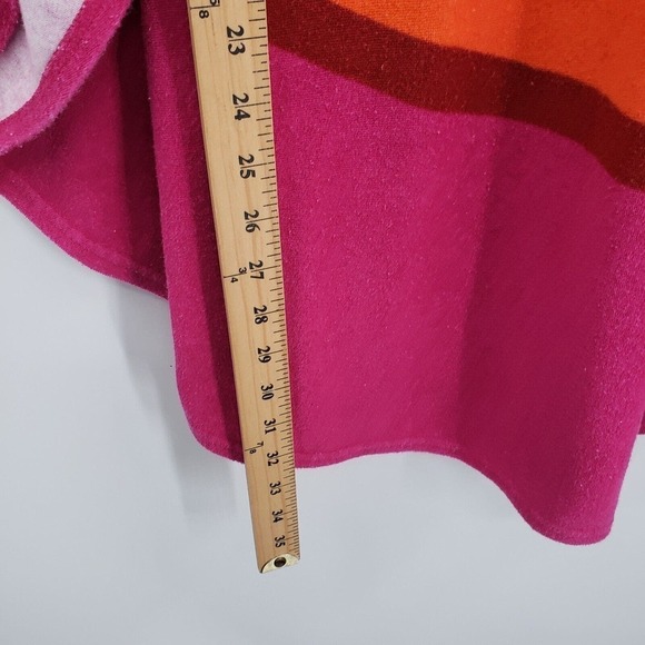 Marimekko Striped Terry Cloth Swim Cover Up Shawl Womens Small Medium Colorful - Picture 12 of 13